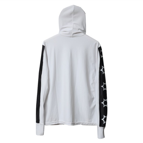 ACAP LONG SLEEVE HOODIE RASHGUARD White UPF50+