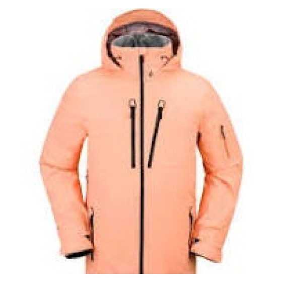 VOLCOM GUCH STRETCH GORE-TEX SNOWBOARD JACKET PEACH 2024
